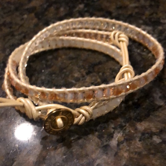 Victoria Emerson Beaded Wrapped Bracelet - Picture 2 of 3